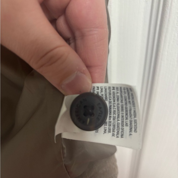 American Eagle Brown Button Front Vest Sleeveless Tailored Crop Top Women’s XL - Picture 7 of 9